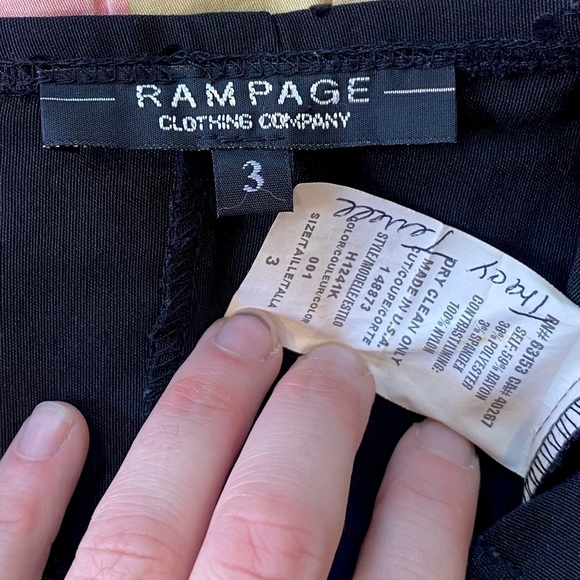 Rampage Gothic Strapless Sundress w/ Velvet Ribbon Belt & Polka Dots Vintage Y2K - Picture 11 of 11